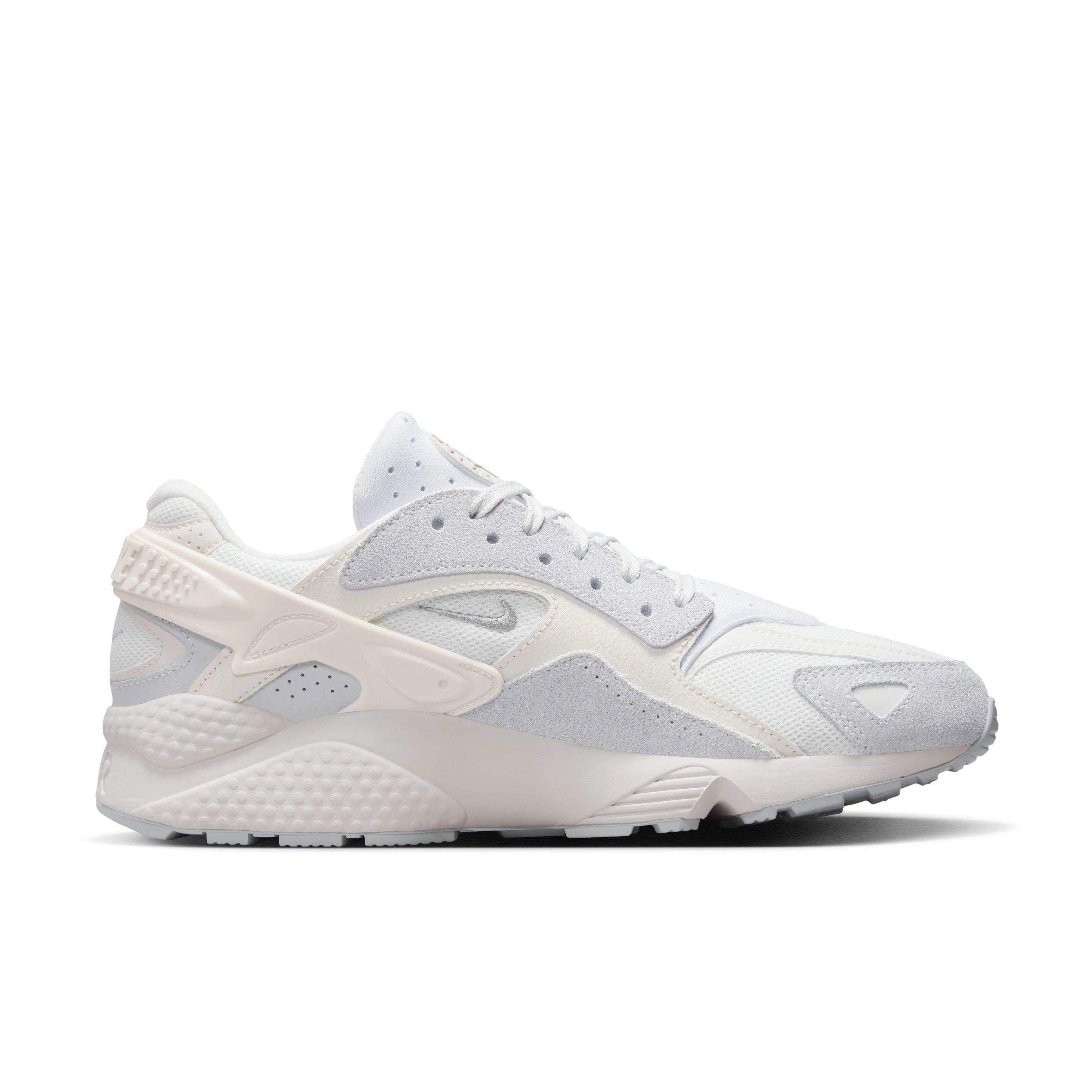 White and silver outlet nike huarache